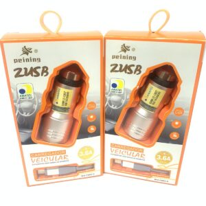 Carregador Veicular V8 Micro USB Anatel Peining 3.6 WU-F003