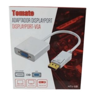 Conversor Adaptador Displayport para VGA Tomate MTV-601