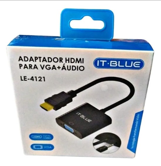Conversor HDMI para VGA + Áudio It-Blue LE-4121 - Imagem 2