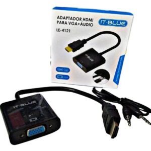 Conversor HDMI para VGA + Áudio It-Blue LE-4121
