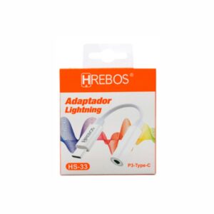 Adaptador audio HRebos P2/P3 para Tipo-C HS-33