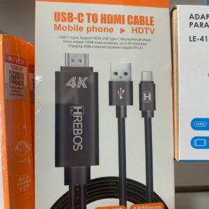 Adaptador HRebos USB-C para HDMI HS-152 1800mm