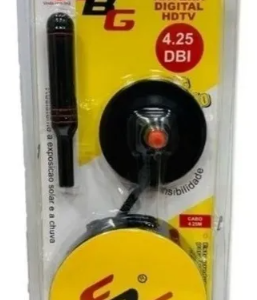 Antena Digital HDTV 4.25 DBI para TV FBG 4760