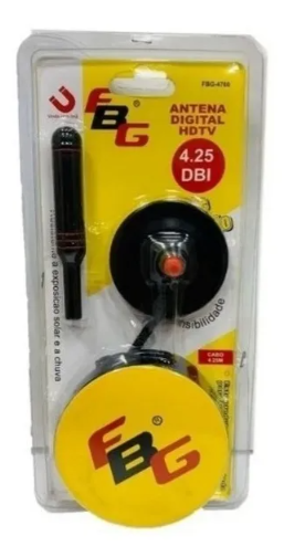 Antena Digital HDTV 4.25 DBI para TV FBG 4760