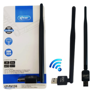 Antena Wifi Wireless 2.4 Knup KP-AW156