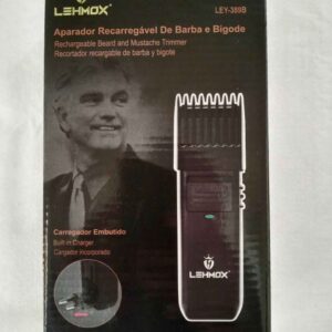 Aparador recarregável de barba e bigode Lehmox LEY-389B