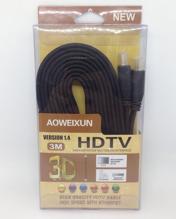 Cabo HDMI 3M AOWEIXUN