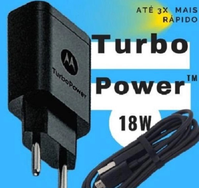 Carregador Motorola Turbo Power 18 V8 Micro Usb - Imagem 2