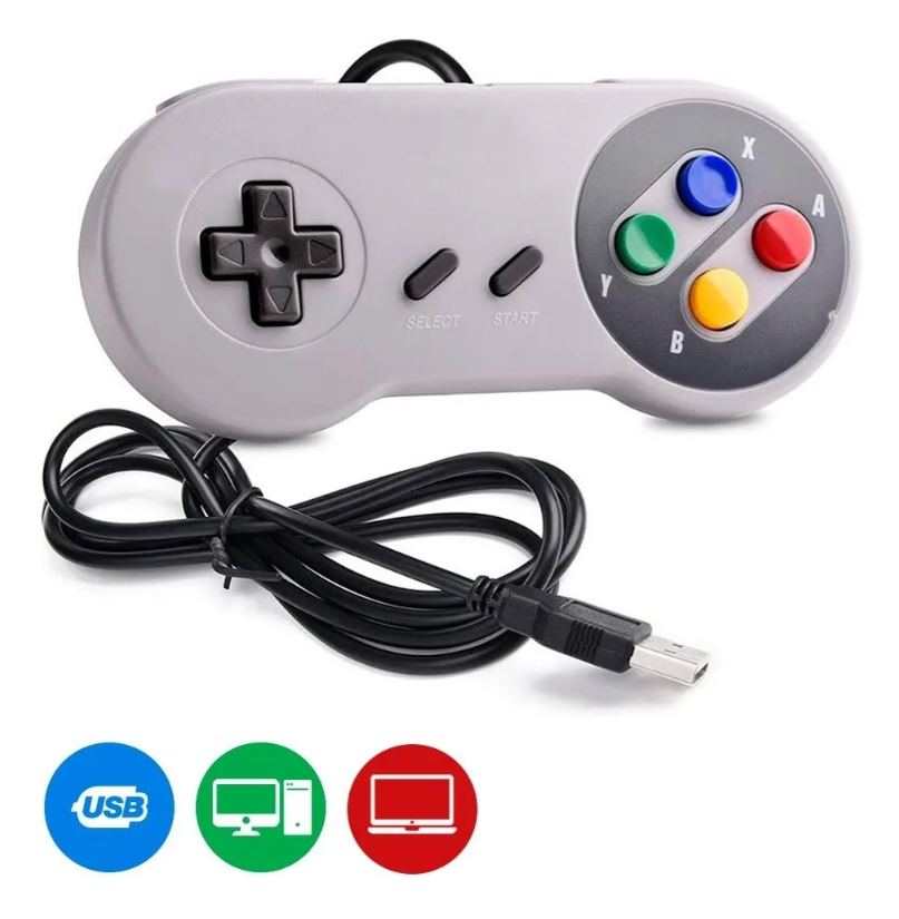 Controle SNes Nintendo USB - Imagem 3