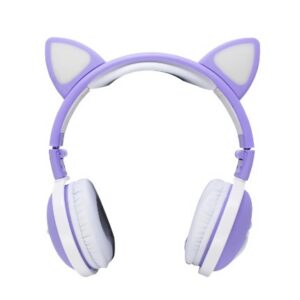 Fone Headphone Bluetooth gatinho EJ-035