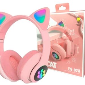 Fone de Ouvido Wireless Headset Led Relogs ES-028
