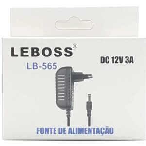 Fonte de Alimentação AC DC 12V 3A LB-565