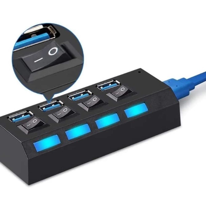 Hub USB 2.0 4 multi portas Relog's RA-01 - Imagem 3