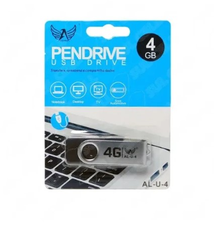 PenDrive 4GB Altomex USB AL-U-4 - Imagem 2
